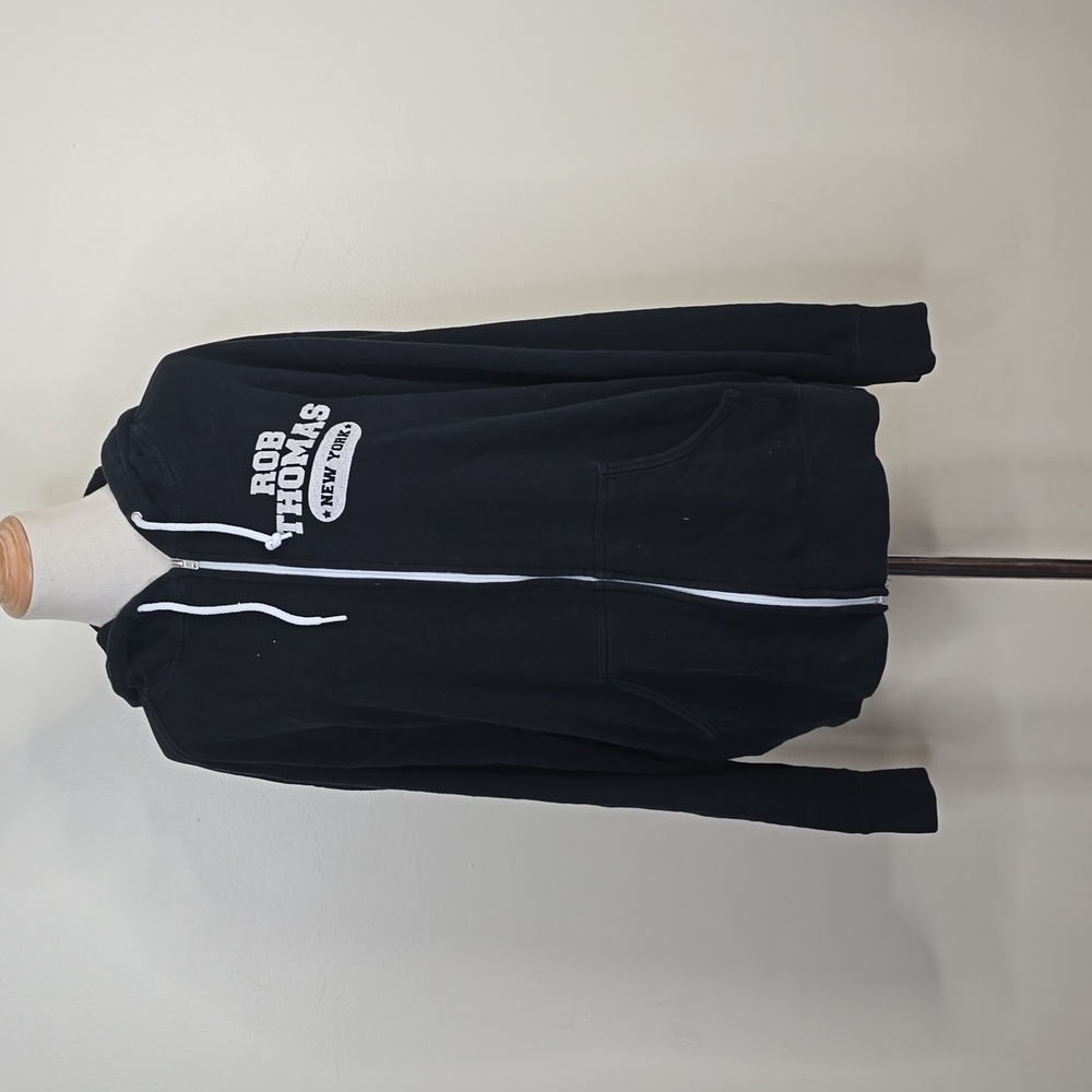 Rob Thomas New York Black zip-up sweater